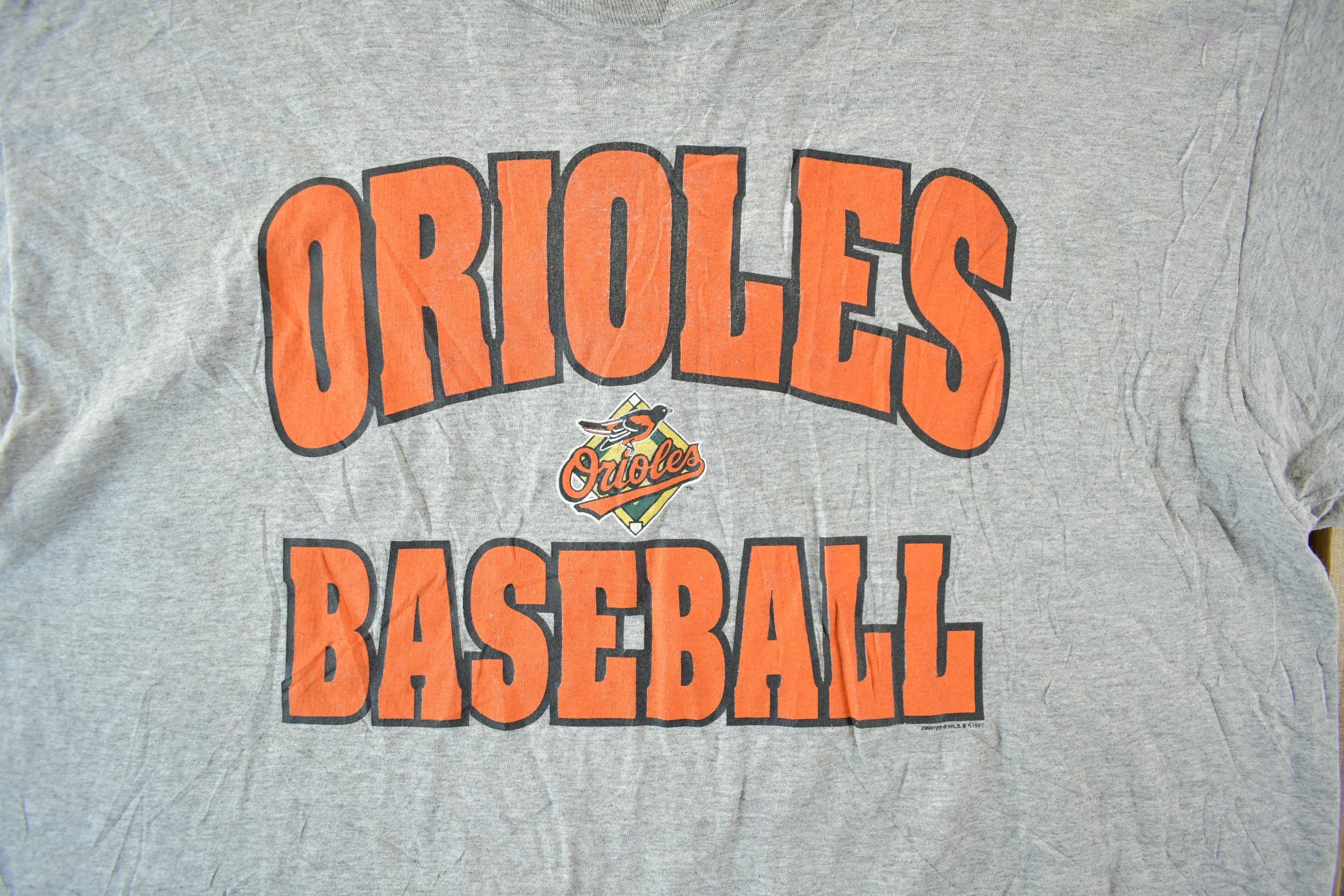 Vintage 1990s Baltimore Orioles MLB Graphic T-Shirt Men's XL - Image 3