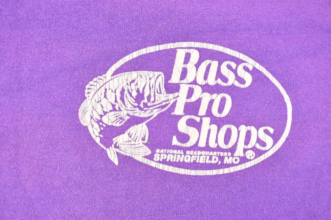 Vintage 1990s Bass Pro Shops Souvenir Travel T-Shirt Youth L - Image 3