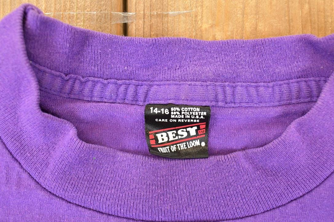 Vintage 1990s Bass Pro Shops Souvenir Travel T-Shirt Youth L - Image 4