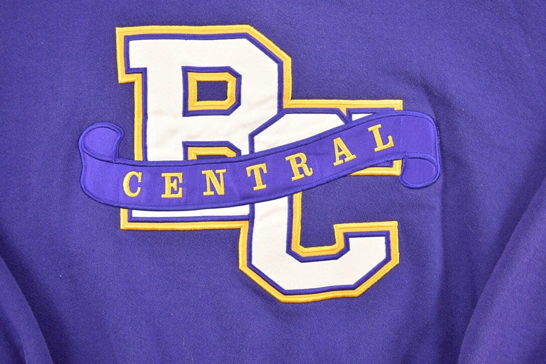 Vintage 1990s BC Central Colligate Athletic Russell Crewneck Sweatshirt Men's XL - Image 3