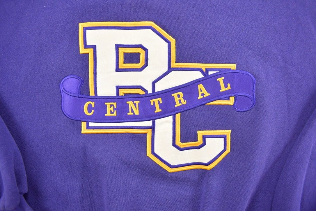 Vintage 1990s BC Central Colligate Athletic Russell Crewneck Sweatshirt Men's 2XL - Image 3