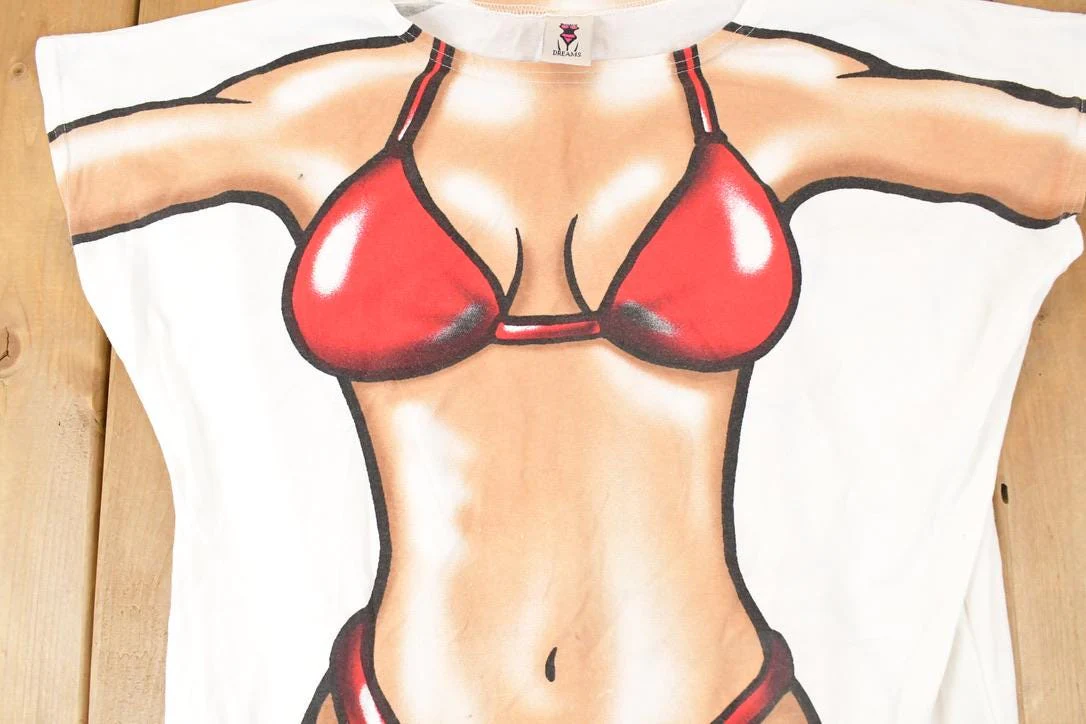 Vintage 1990s Beachbody Souvenir Beach Vacation T-Shirt Women's L - Image 3