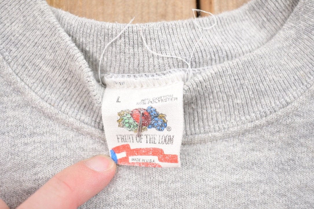 Vintage 1990s Bean Soup McClure Pennsylvania Crewneck Sweatshirt Men's Small - Image 3