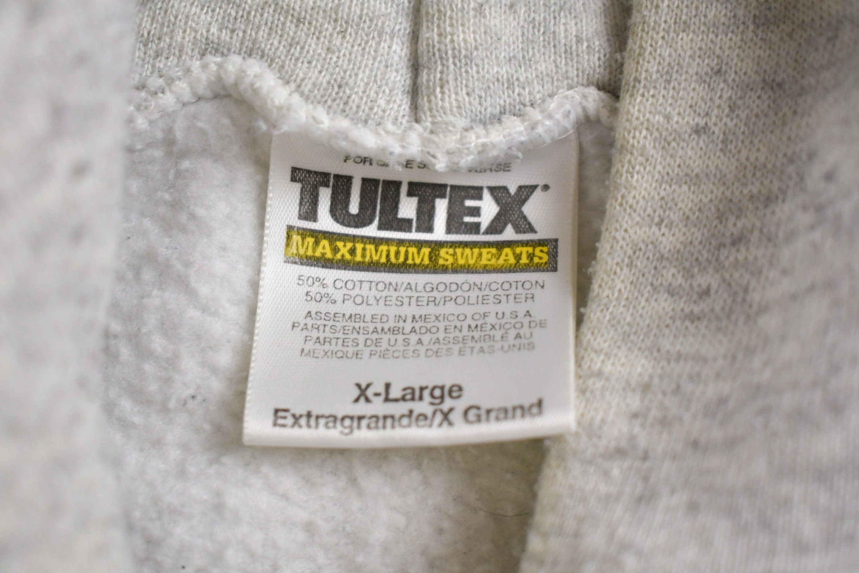 Vintage 1990s Beer Parody Tultex Graphic Hoodie Men's Small - Image 5