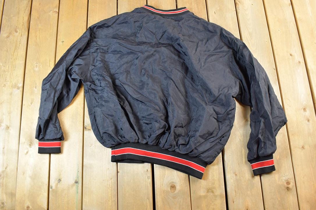 Vintage 1990s Belle Plaine Windbreaker Holloway Jacket Men's 2XL - Image 5