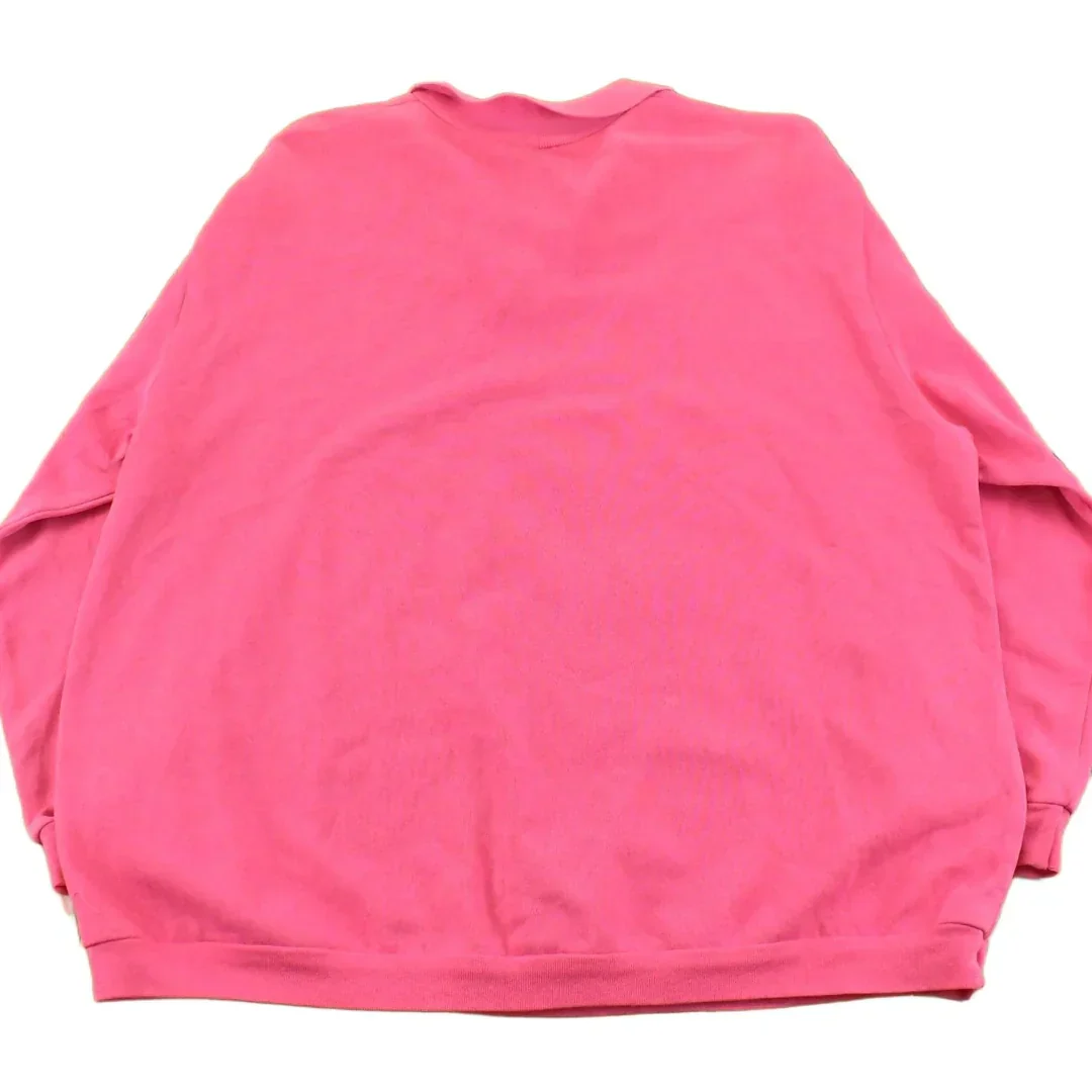 Vintage 1990s BHPC II Blank Collared Sweatshirt Sun Faded Women's 3X - Image 2