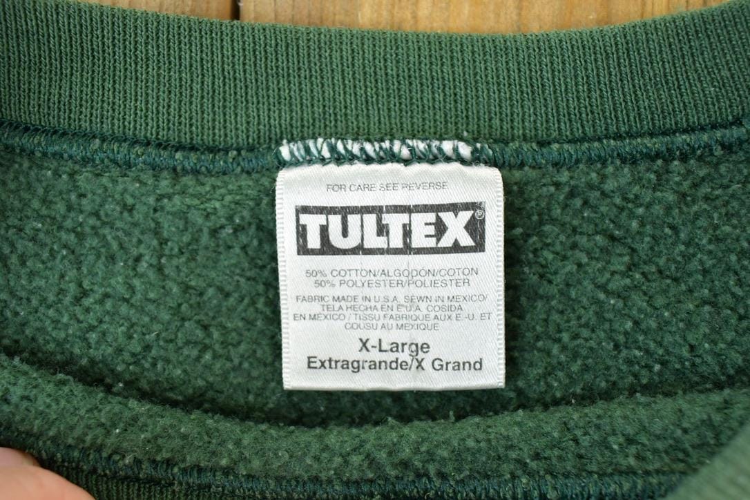Vintage 1990s Big Buck Outdoorsman Crewneck Sweatshirt Men's XL - Image 5