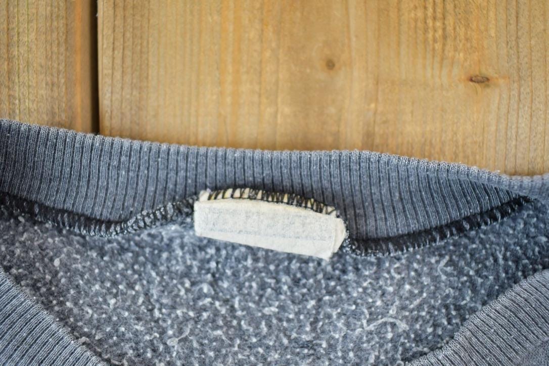 Vintage 1990s Big Buck Wild Mountain Wilderness Expedition Outdoorsman Crewneck Sweatshirt Men's Large - Image 3