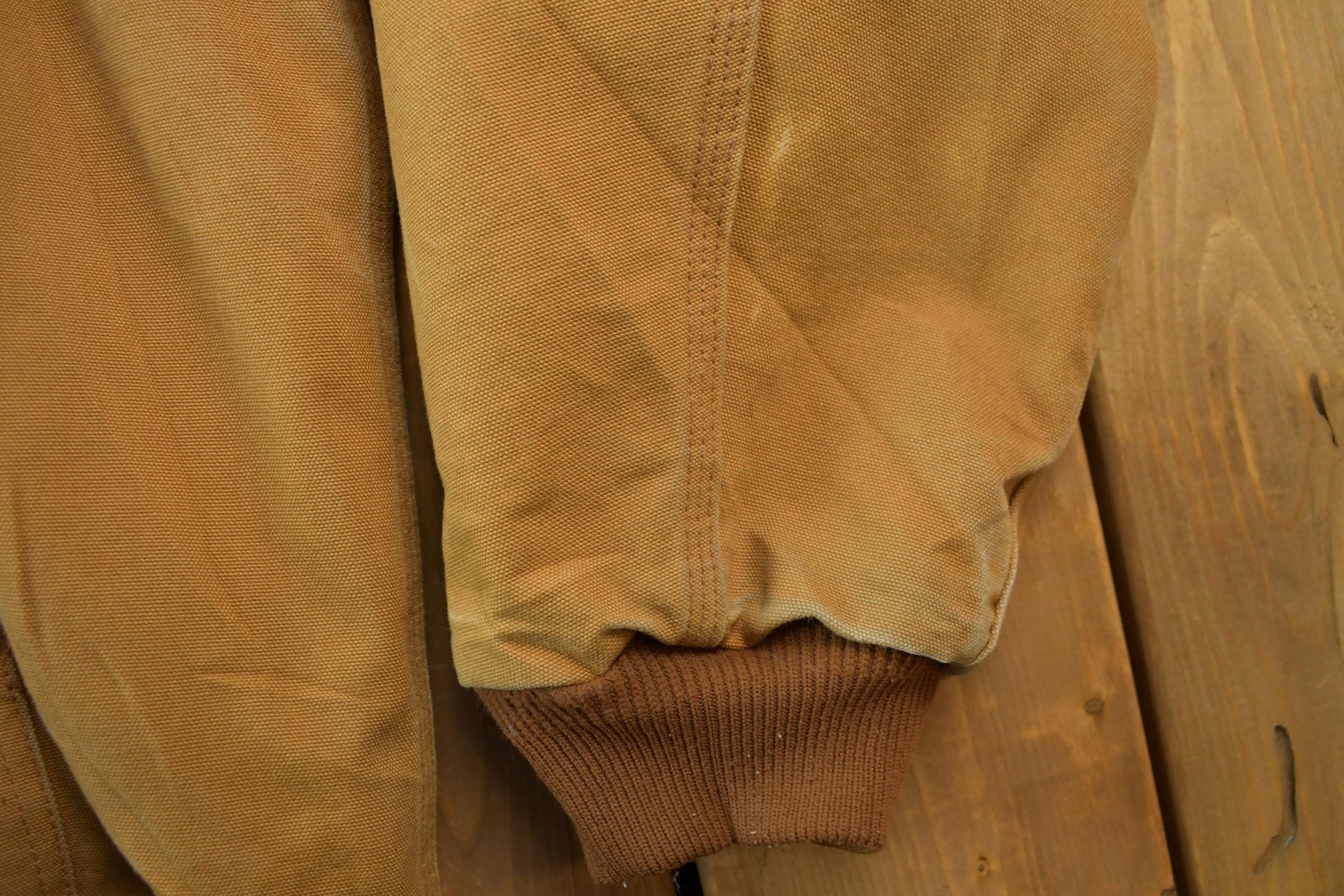 Vintage 1990s Black Carhartt Active Jac Jacket Men's XL - Image 7