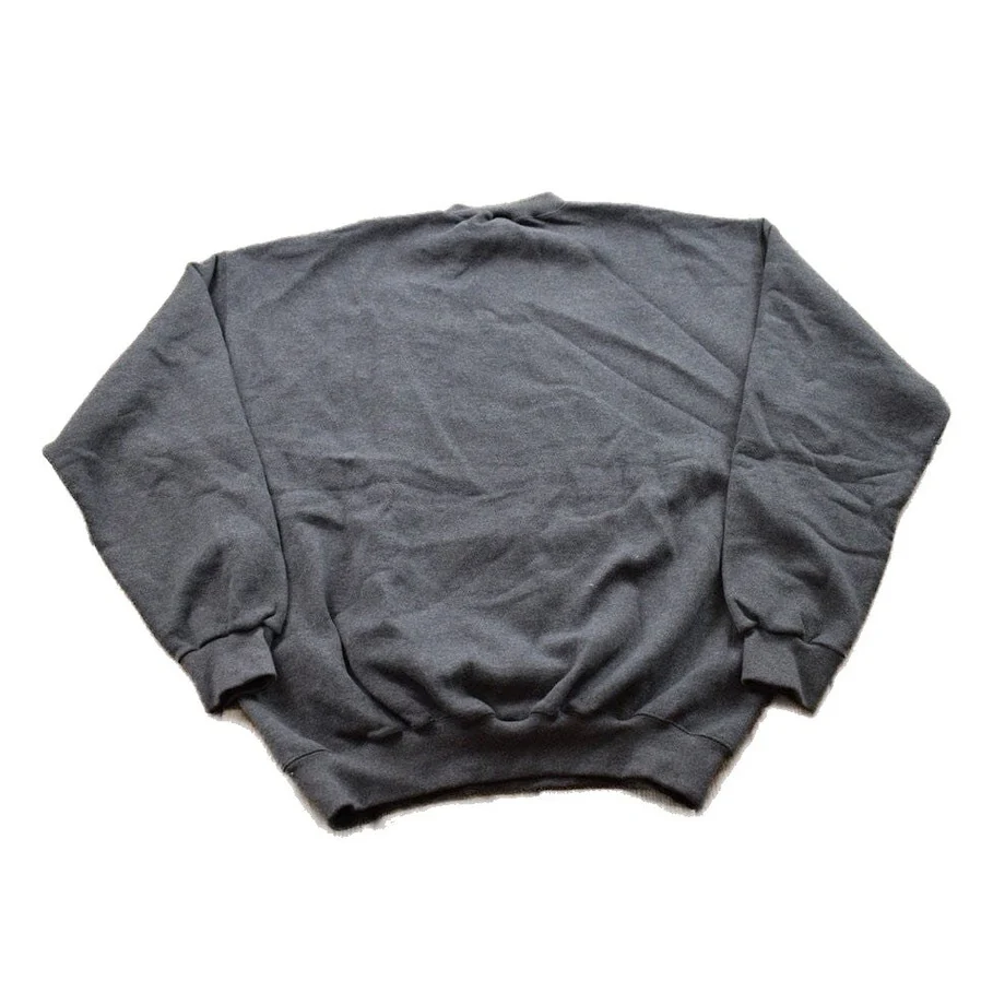 Vintage 1990s Blank Crewneck Sweatshirt Men's Large - Image 2