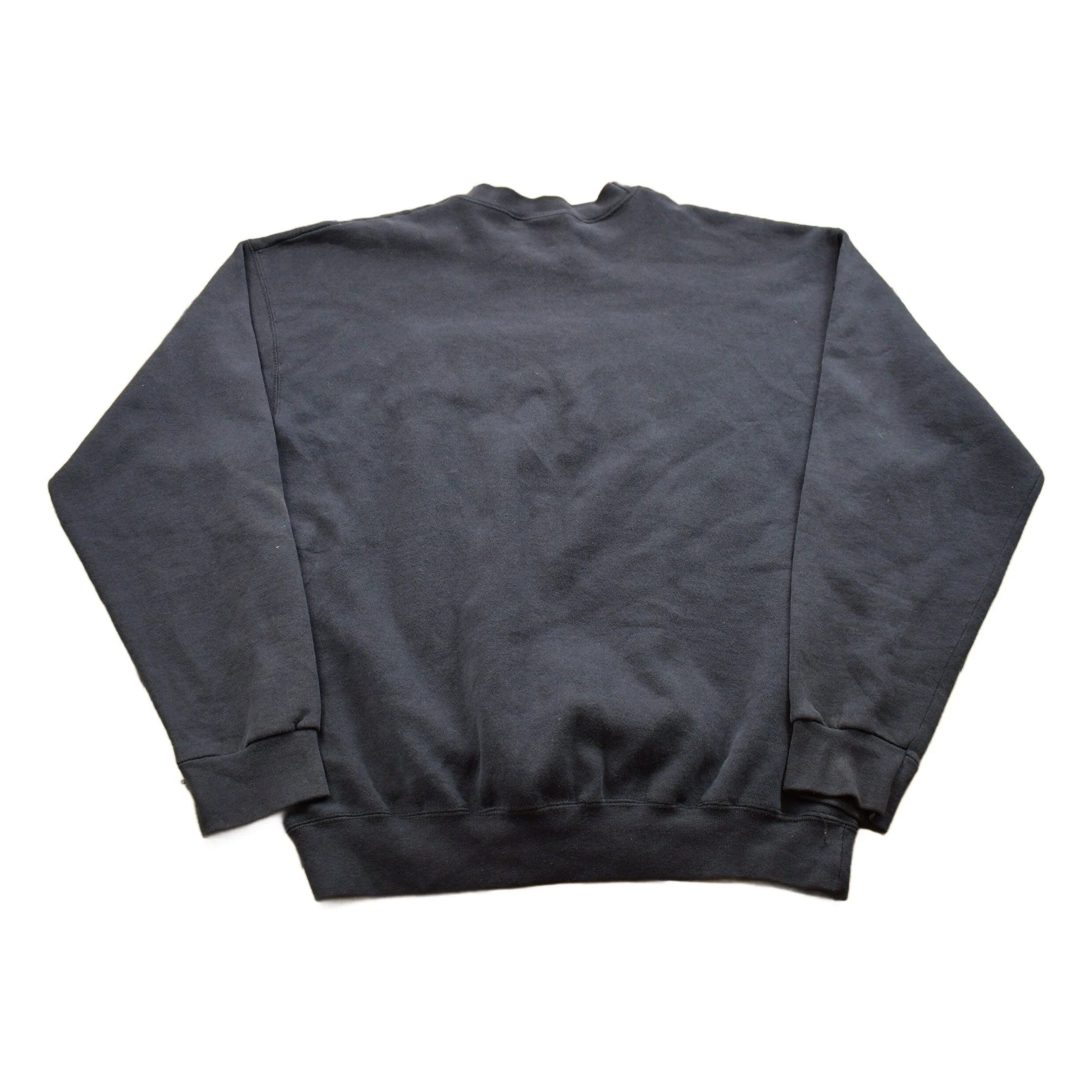 Vintage 1990s Blank Crewneck Sweatshirt Men's XL - Image 2