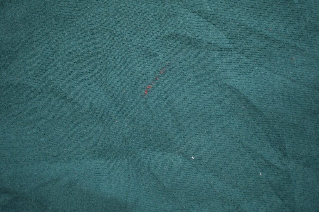 Vintage 1990s Blank Green Crewneck Sweatshirt Men's 3XL - Image 8