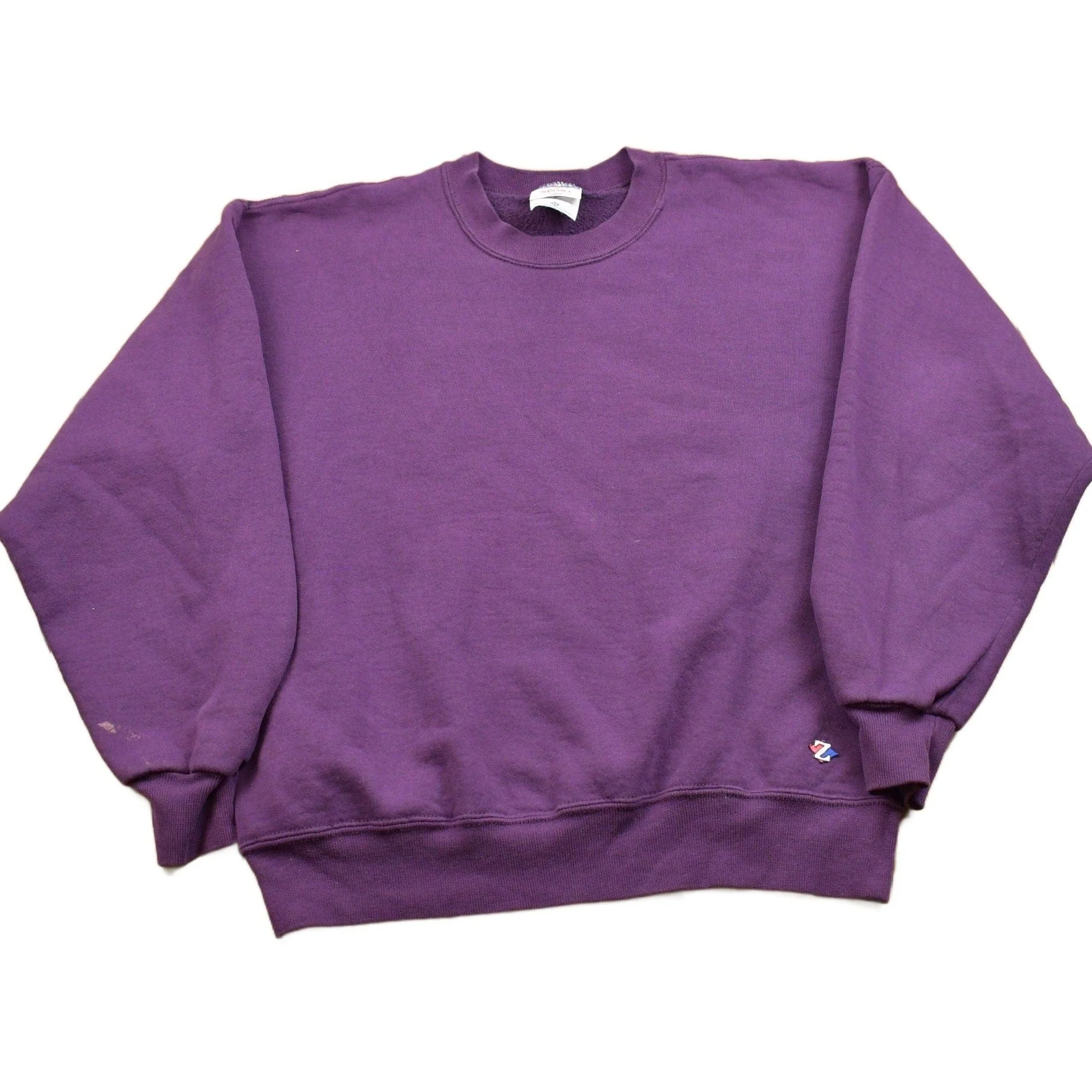 Vintage 1990s Blank Jerzees Crewneck Sweatshirt Men's Small