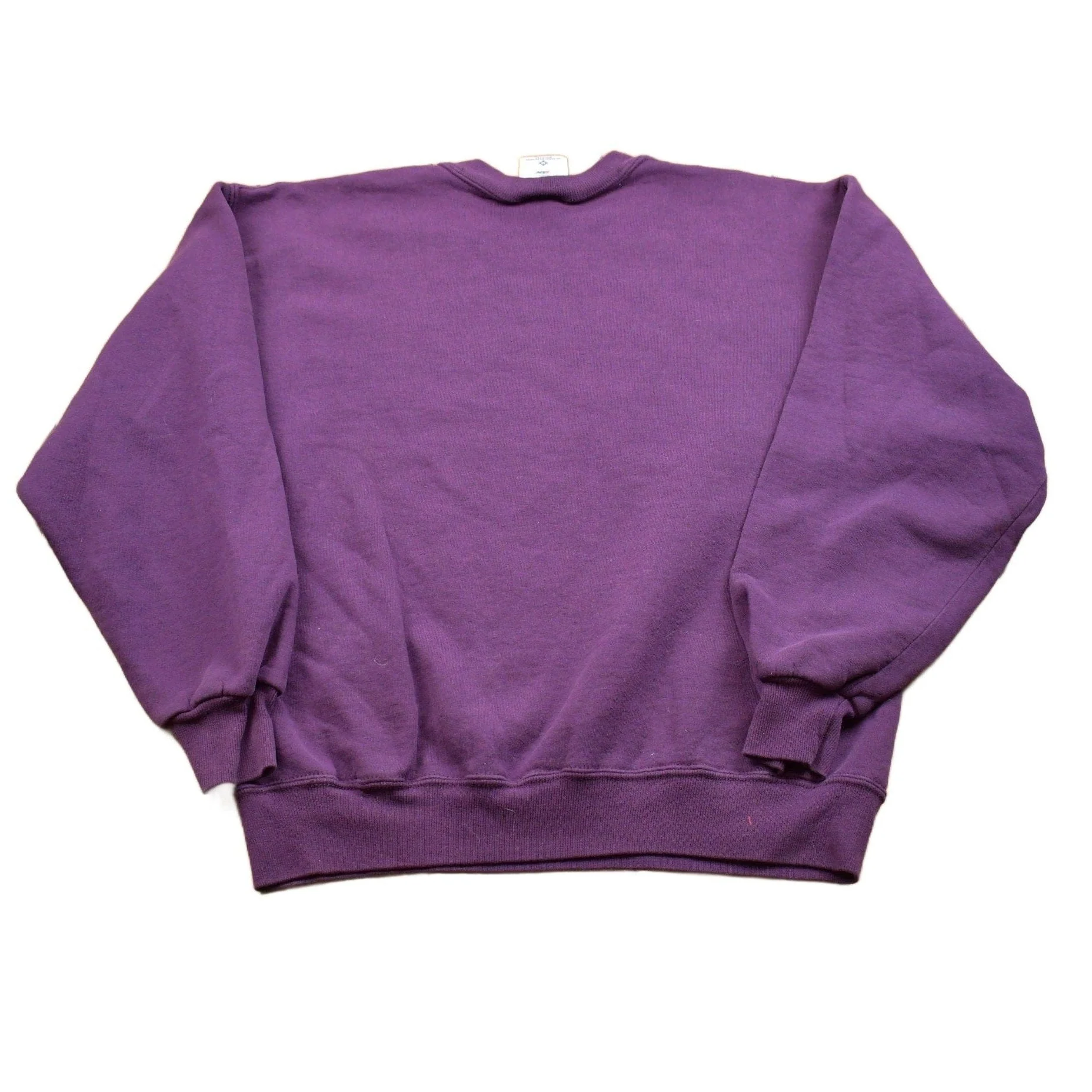 Vintage 1990s Blank Jerzees Crewneck Sweatshirt Men's Small - Image 2