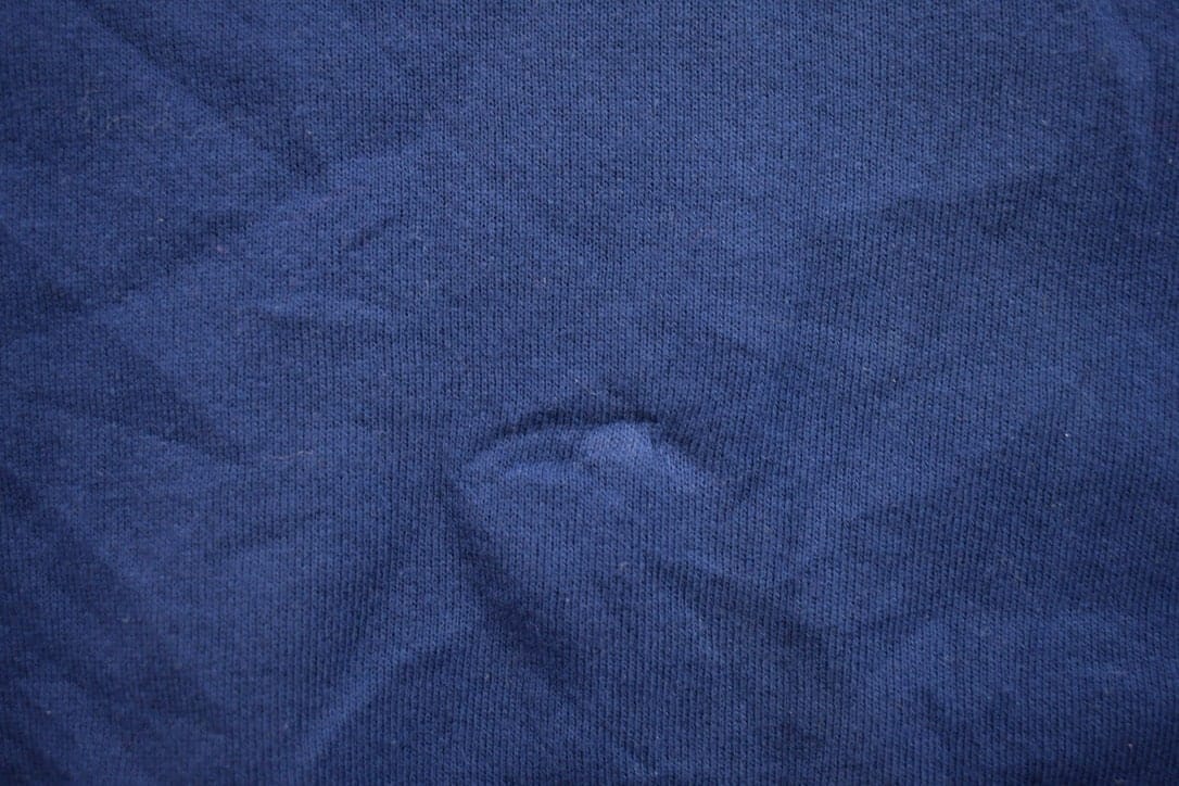 Vintage 1990s Blank Navy Blue Crewneck Sweatshirt Men's Large - Image 5