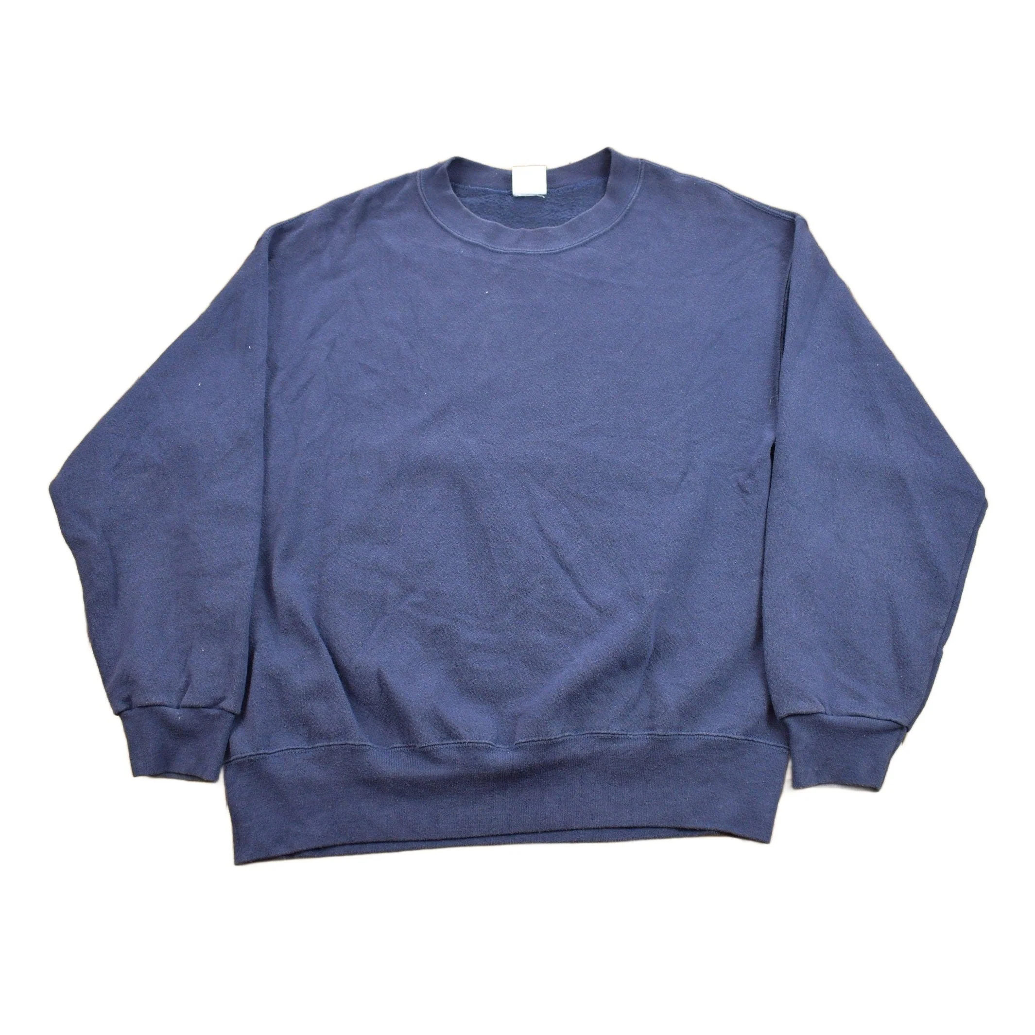 Vintage 1990s Blank Simple Sportswear Crewneck Sweatshirt Men's Medium