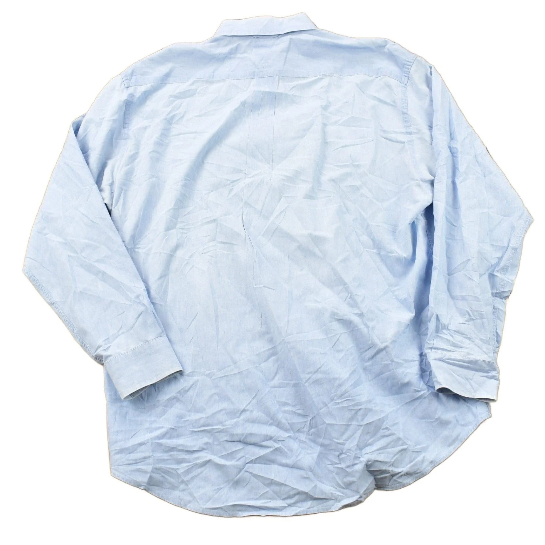 Vintage 1990s Blank Tommy Hilfiger Button Up Shirt Men's Large - Image 2