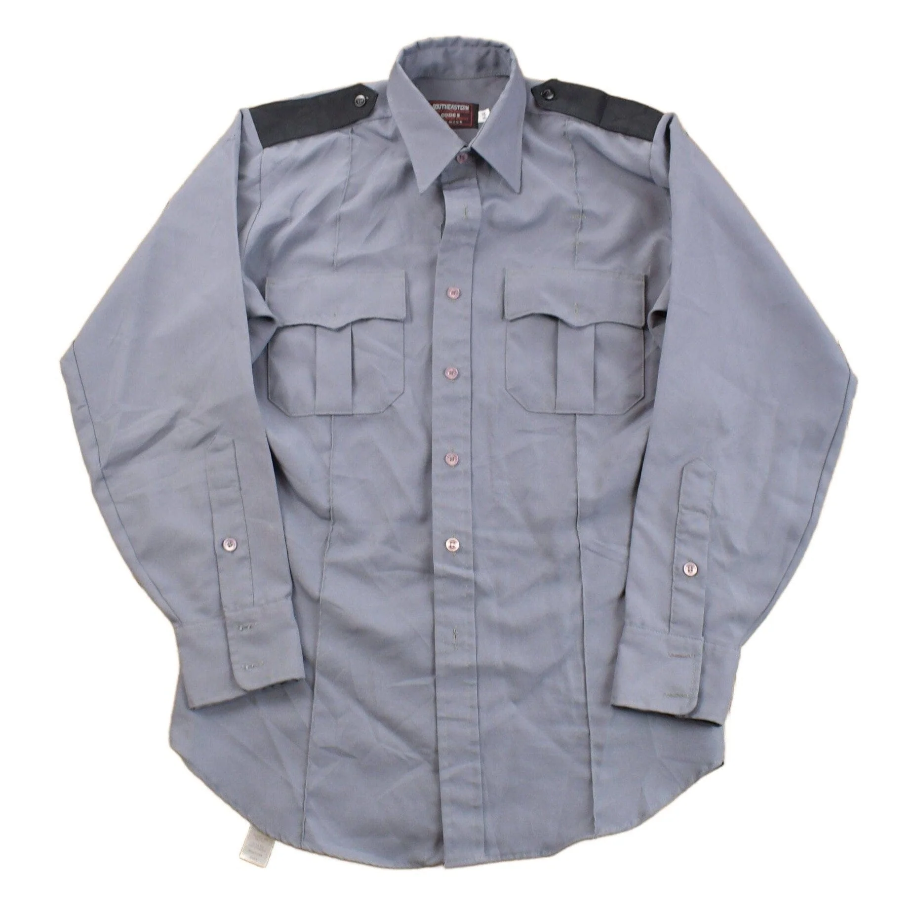 Vintage 1990s Blank Western Button Up Shirt Men's Large