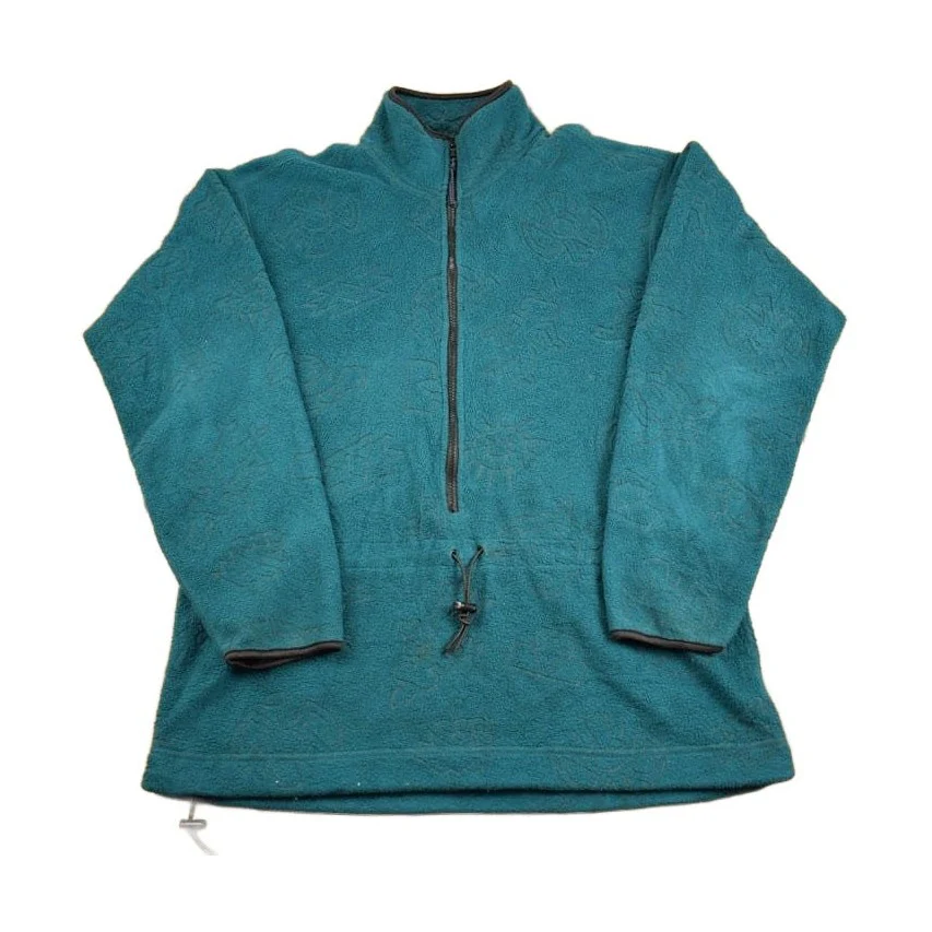 Vintage 1990s Blue REI Fleece Sweater Men's Large