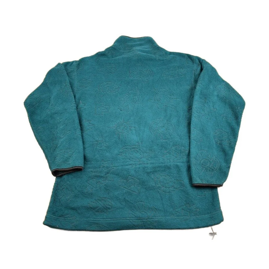Vintage 1990s Blue REI Fleece Sweater Men's Large - Image 2
