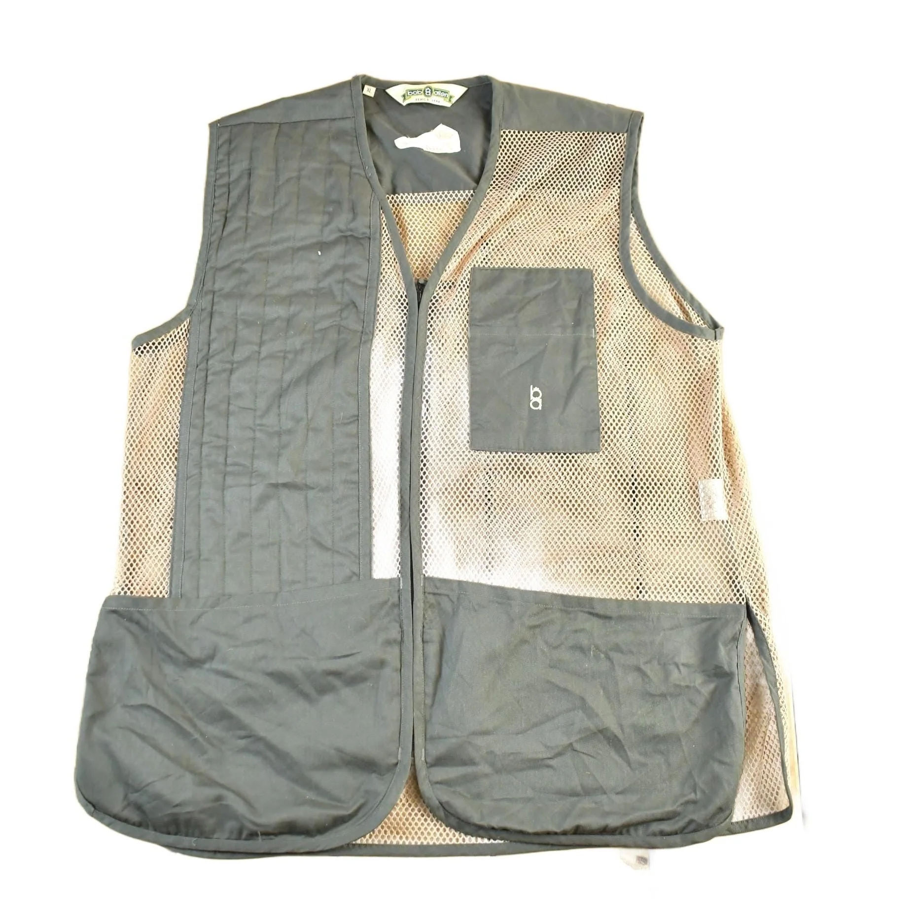 Vintage 1990s Bob Allen Fishing Hunting Jacket Vest Men's XL