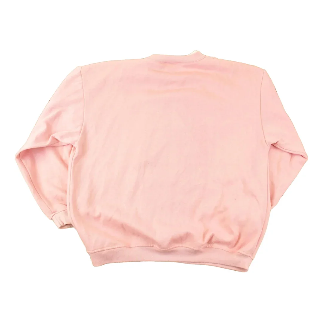 Vintage 1990s Bobbie Brooks Cute Teddy Bear Double Collar Crewneck Sweatshirt Women's XL - Image 2