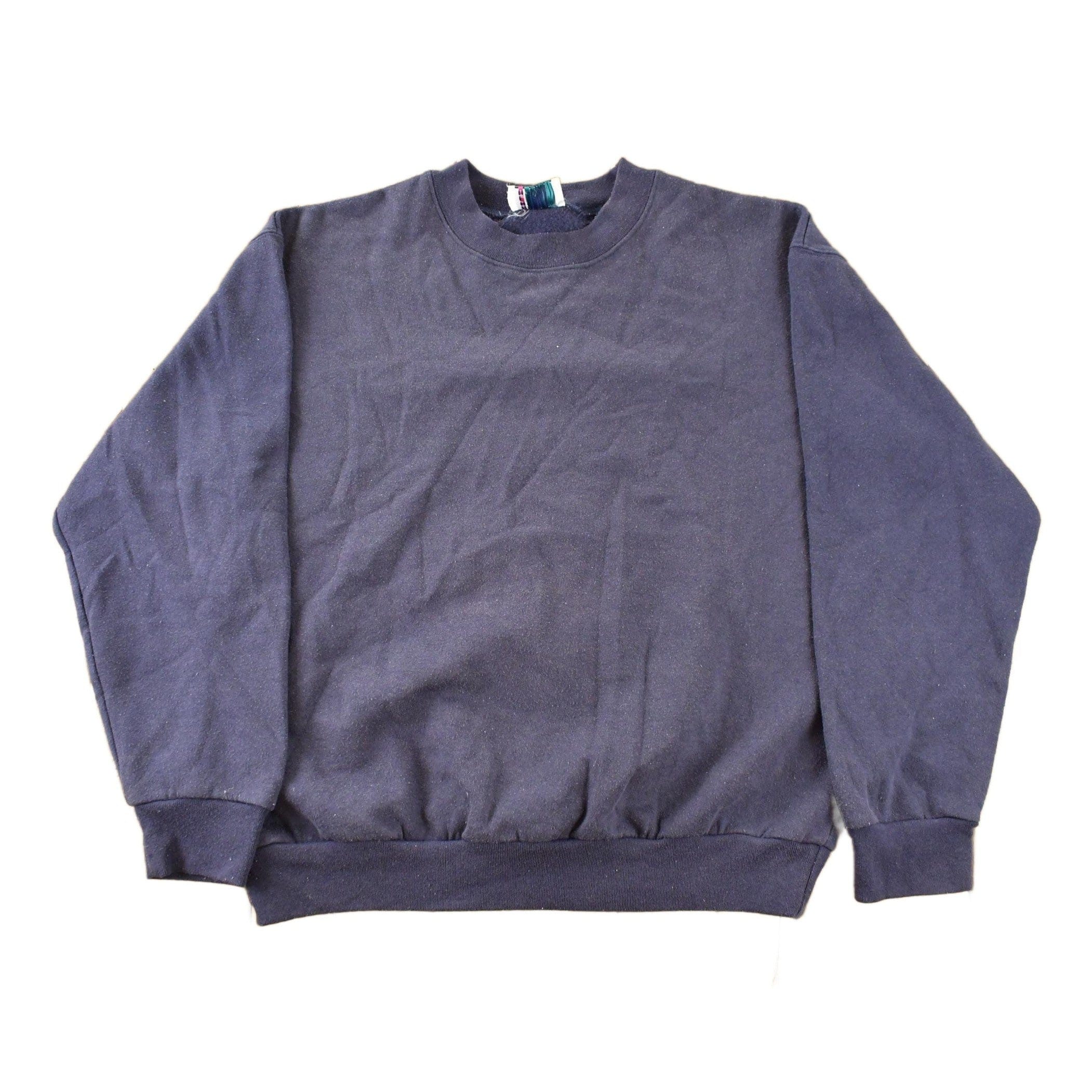 Vintage 1990s Bold Spirit Blank Crewneck Sweatshirt Men's Medium