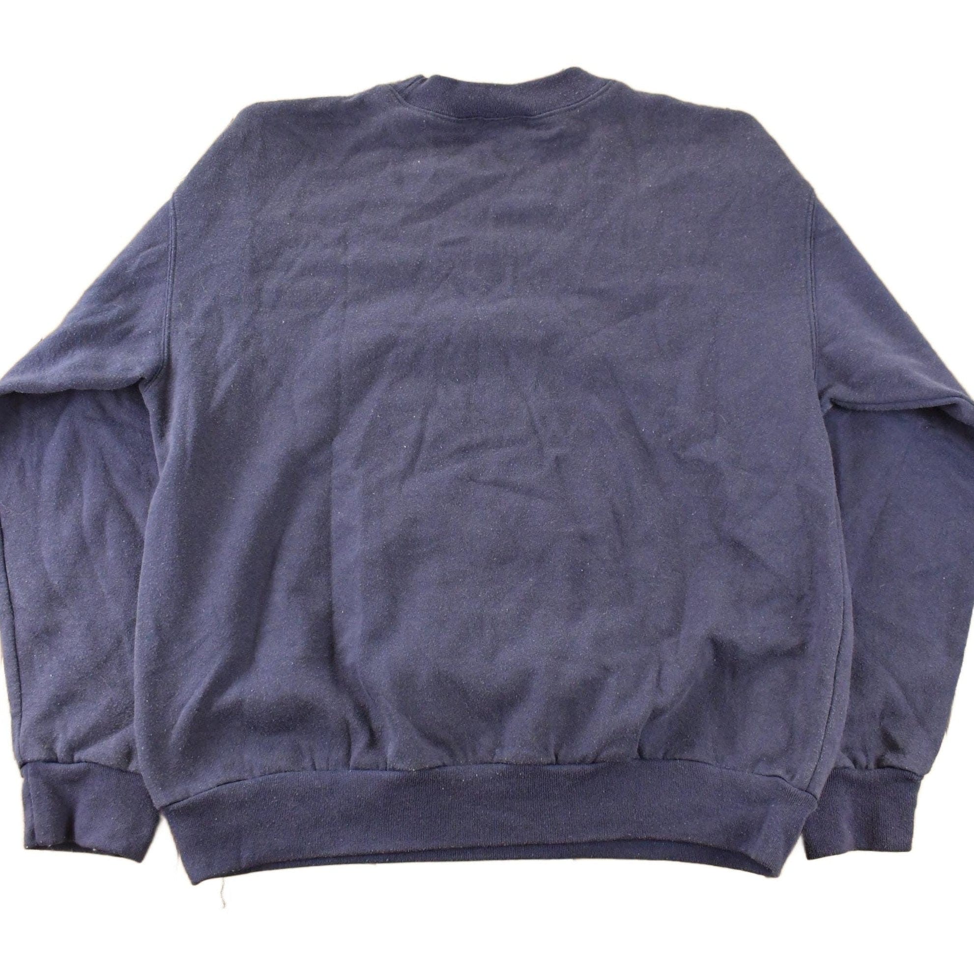 Vintage 1990s Bold Spirit Blank Crewneck Sweatshirt Men's Medium - Image 2