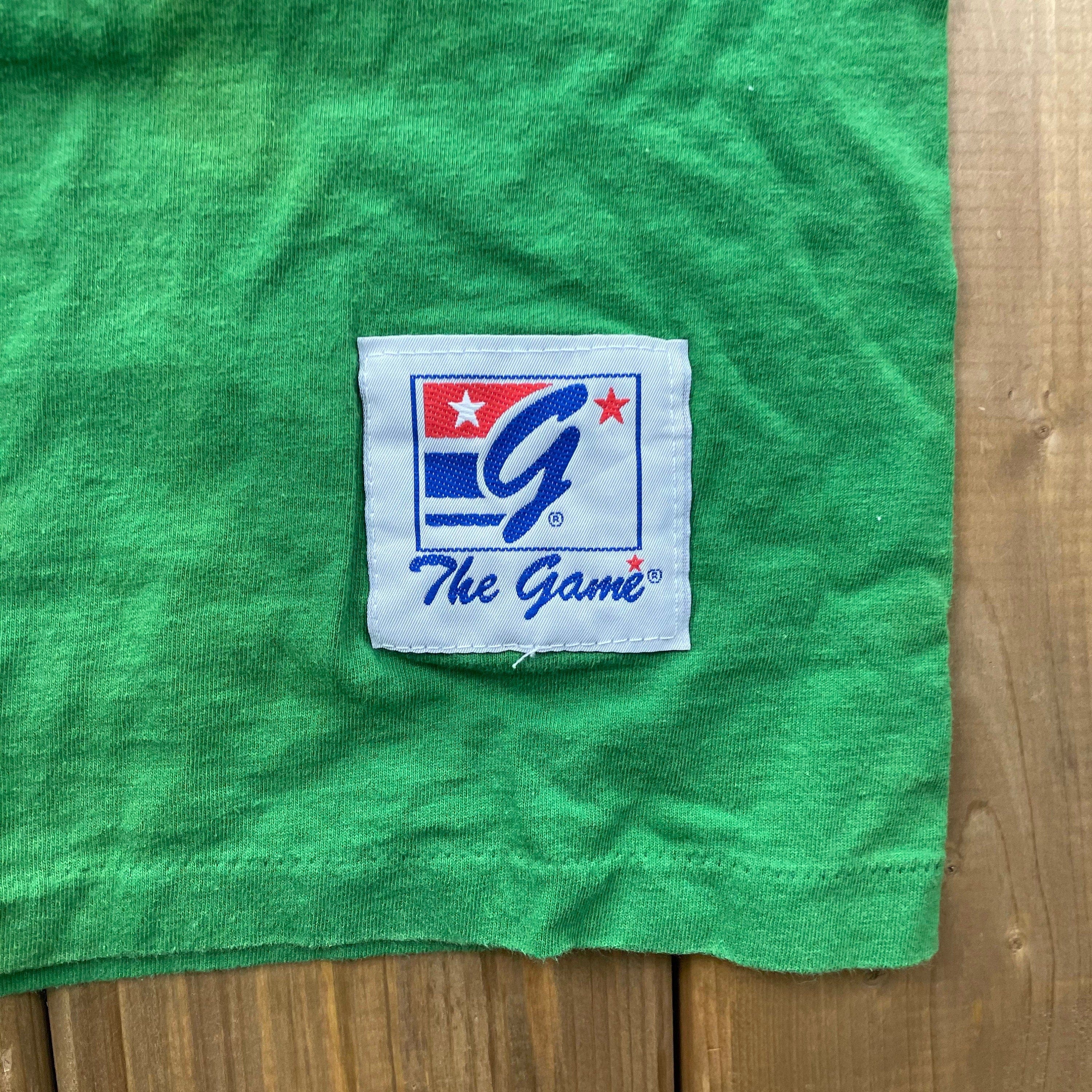 Vintage 1990s Boston Celtics The Game T-Shirt Men's XL - Image 4