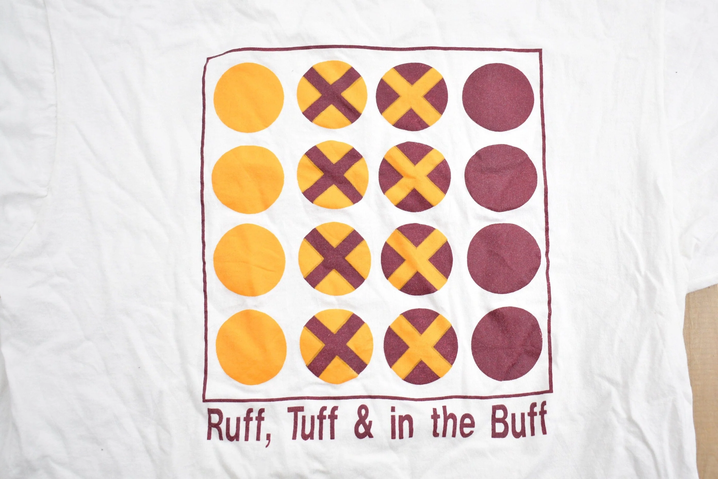 Vintage 1990s Boston College Parody Naked Twister Graphic T Shirt Men's XL - Image 3