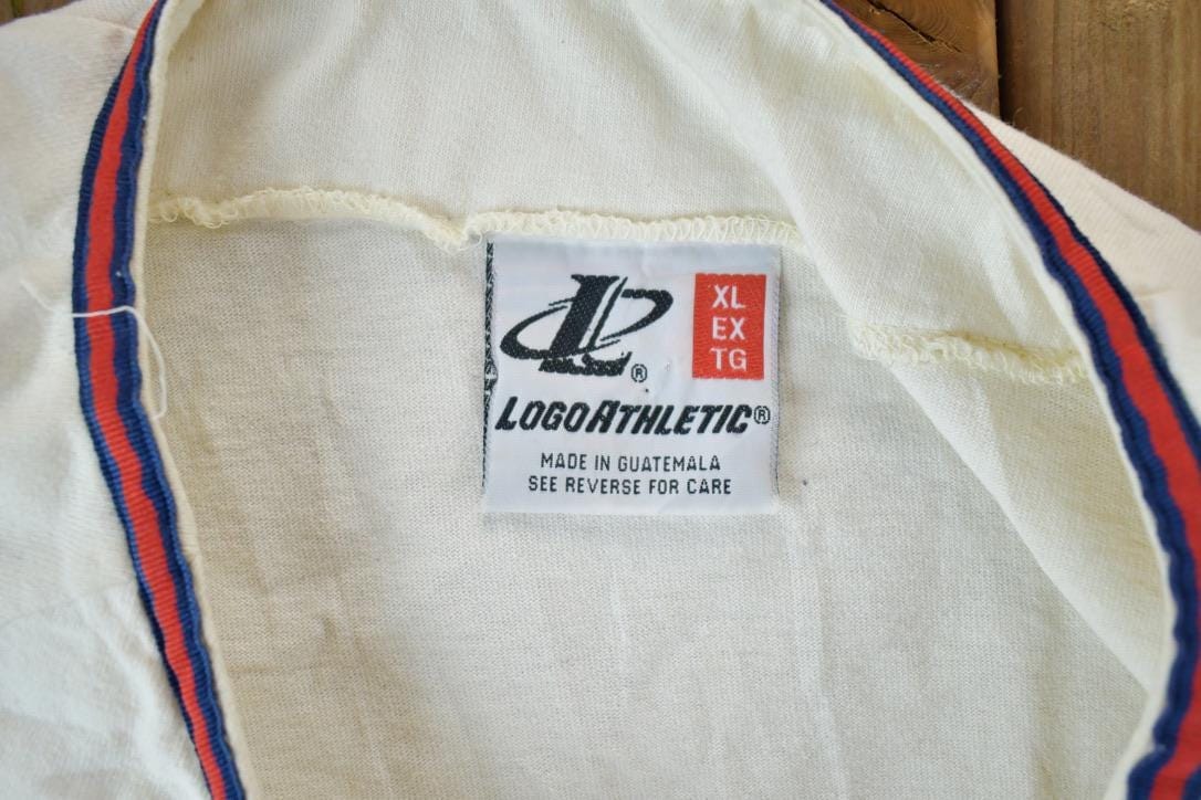 Vintage 1990s Boston red Sox MLB Baseball Logo Athletic Jersey Men's XL - Image 3