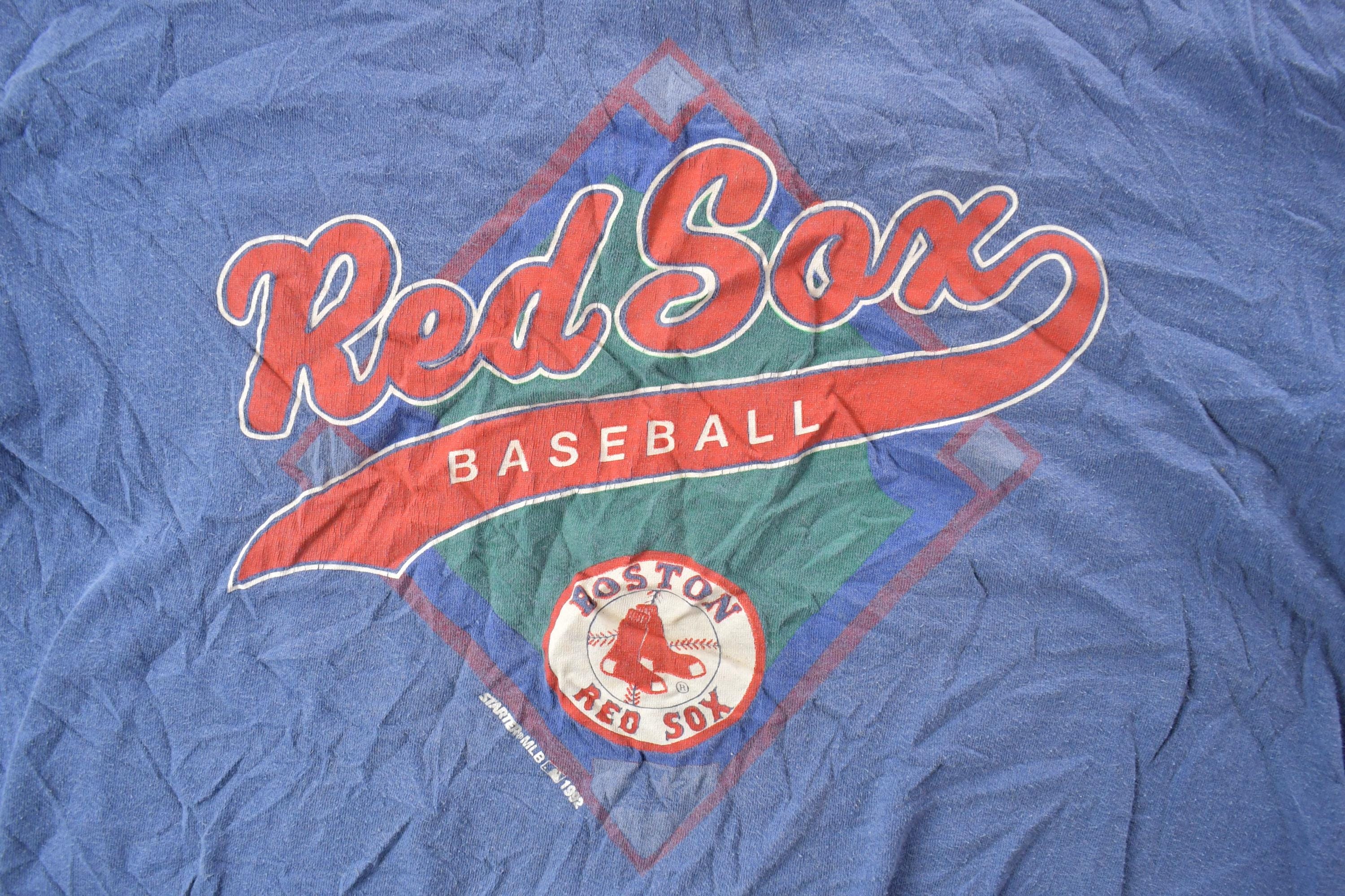 Vintage 1990s Boston Red Sox Starter MLB Graphic T-Shirt Men's Large - Image 5