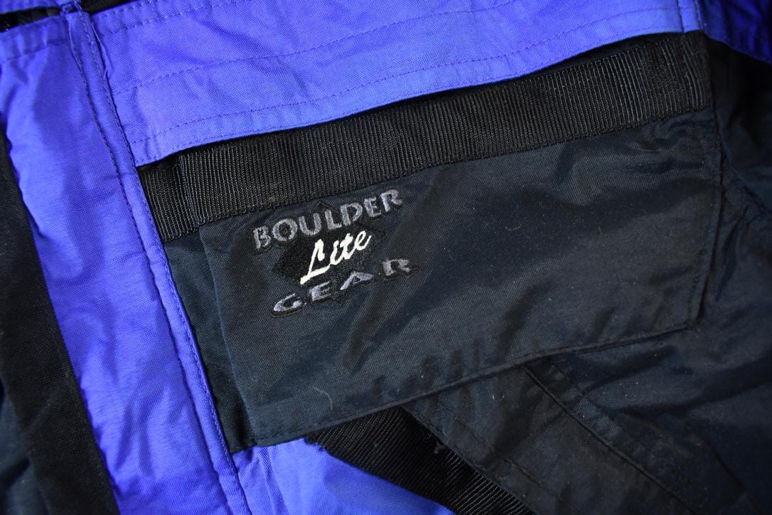 Vintage 1990s Boulder Lite Gear Solar Lock Ski Jacket Men's XS - Image 4