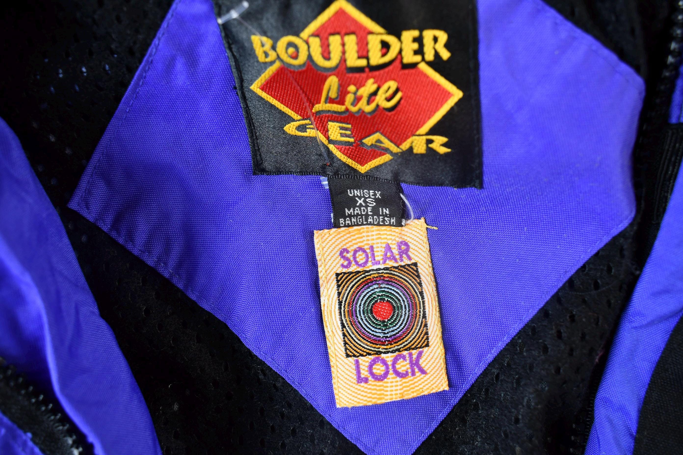 Vintage 1990s Boulder Lite Gear Solar Lock Ski Jacket Men's XS - Image 5
