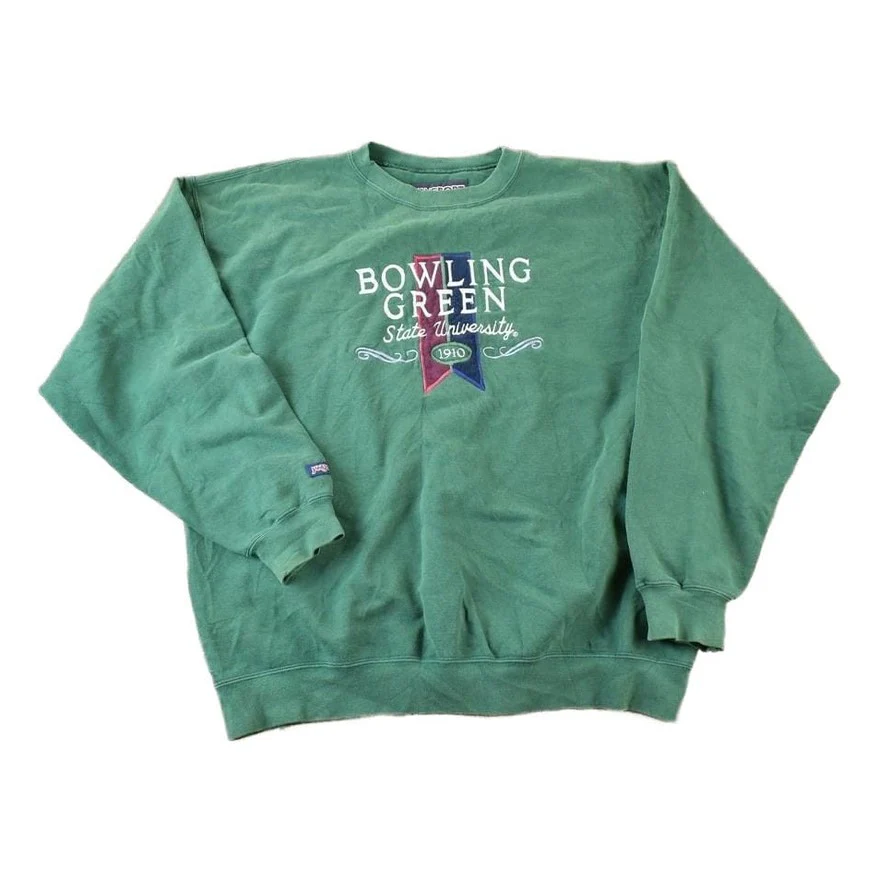 Vintage 1990s Bowling Green State University Crewneck Men's XL