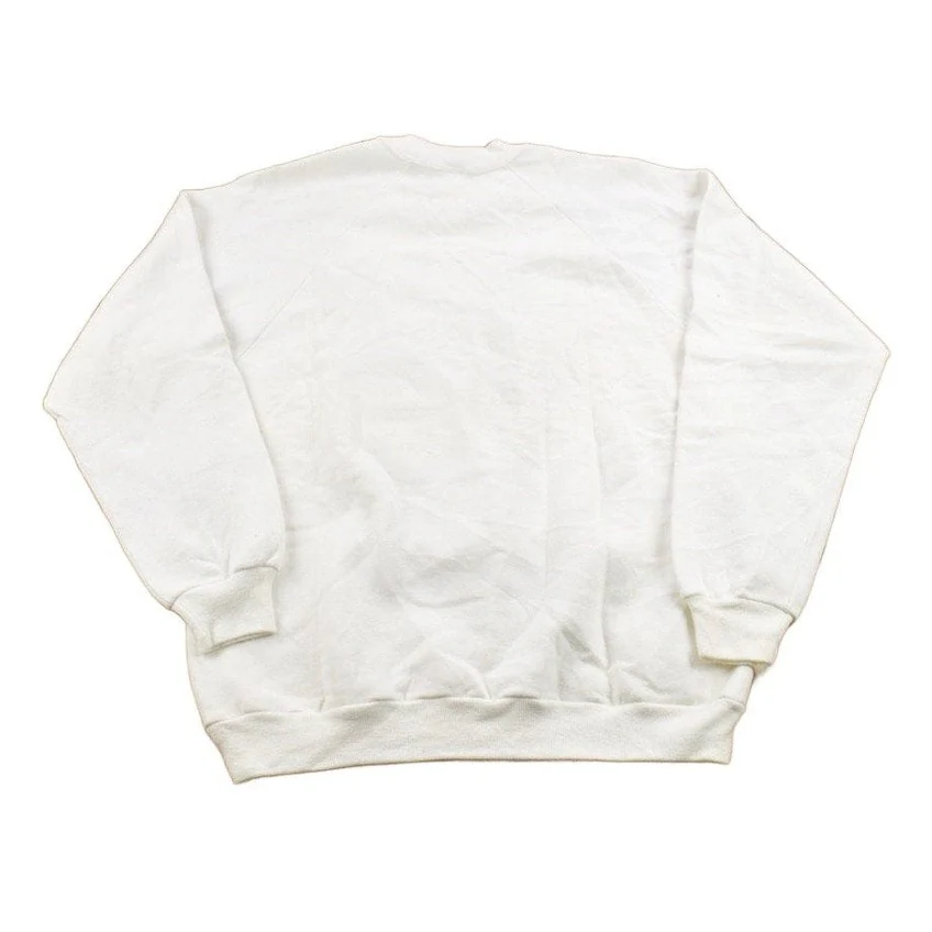 Vintage 1990s Bridge Club Crewneck SweatshirtMen's Medium - Image 2