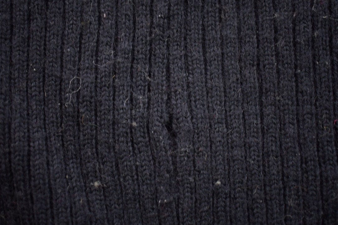Vintage 1990s Brigade Quartermasters 100% Wool Knit Sweater Men's XS - Image 8