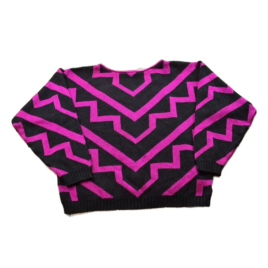 Vintage 1990s Bristol Court Knitted Crewneck Sweater Men's Small