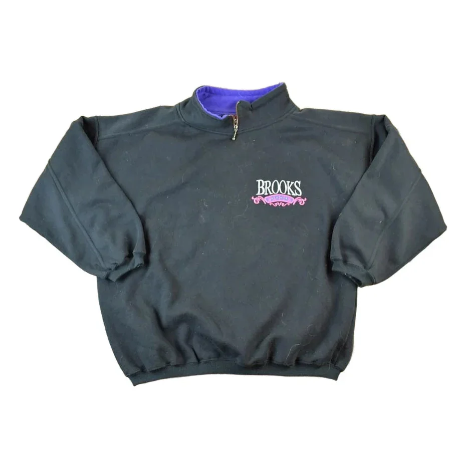 Vintage 1990s Brooks Elite Crewneck Sweatshirt Men's Medium