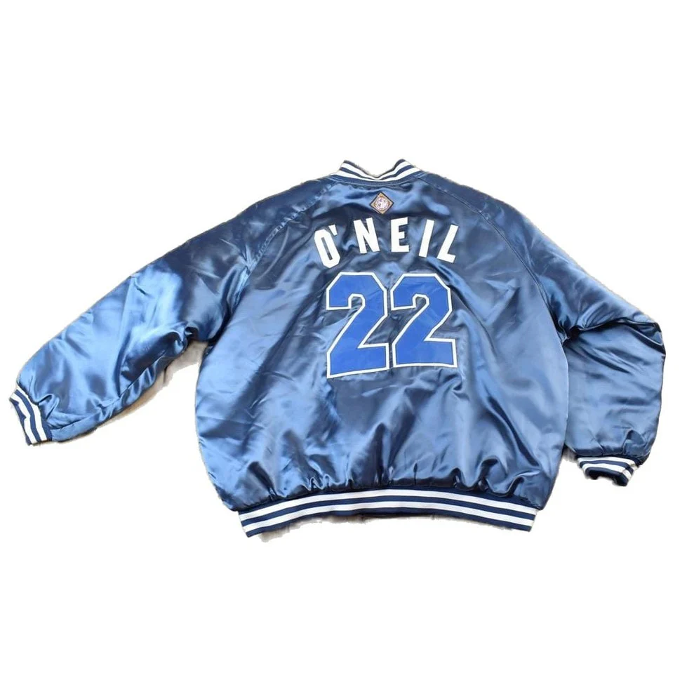 Vintage 1990s Buck Oneil Kansas City Monarchs MLB Baseball Jacket Men's XL - Image 2
