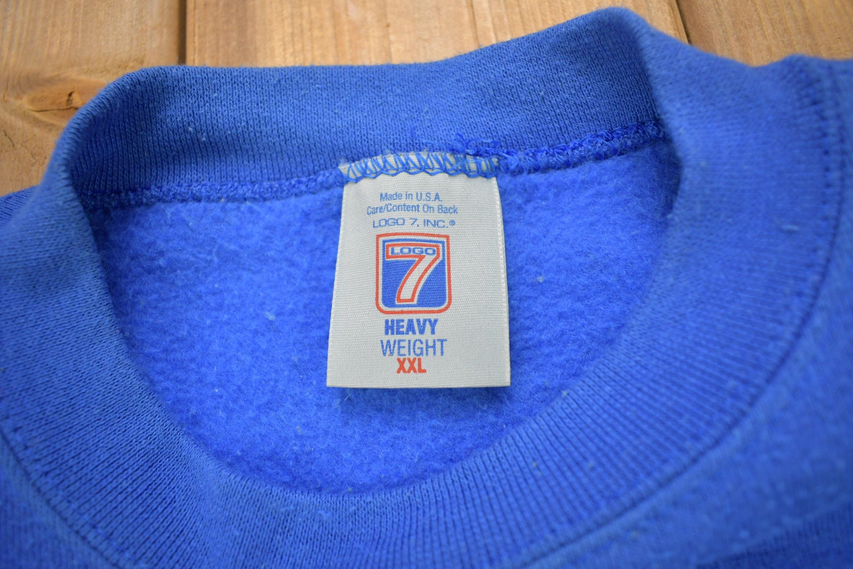 Vintage 1990s Buffalo Bills NFL Embroidered Crewneck Sweatshirt Men's 2XL - Image 5