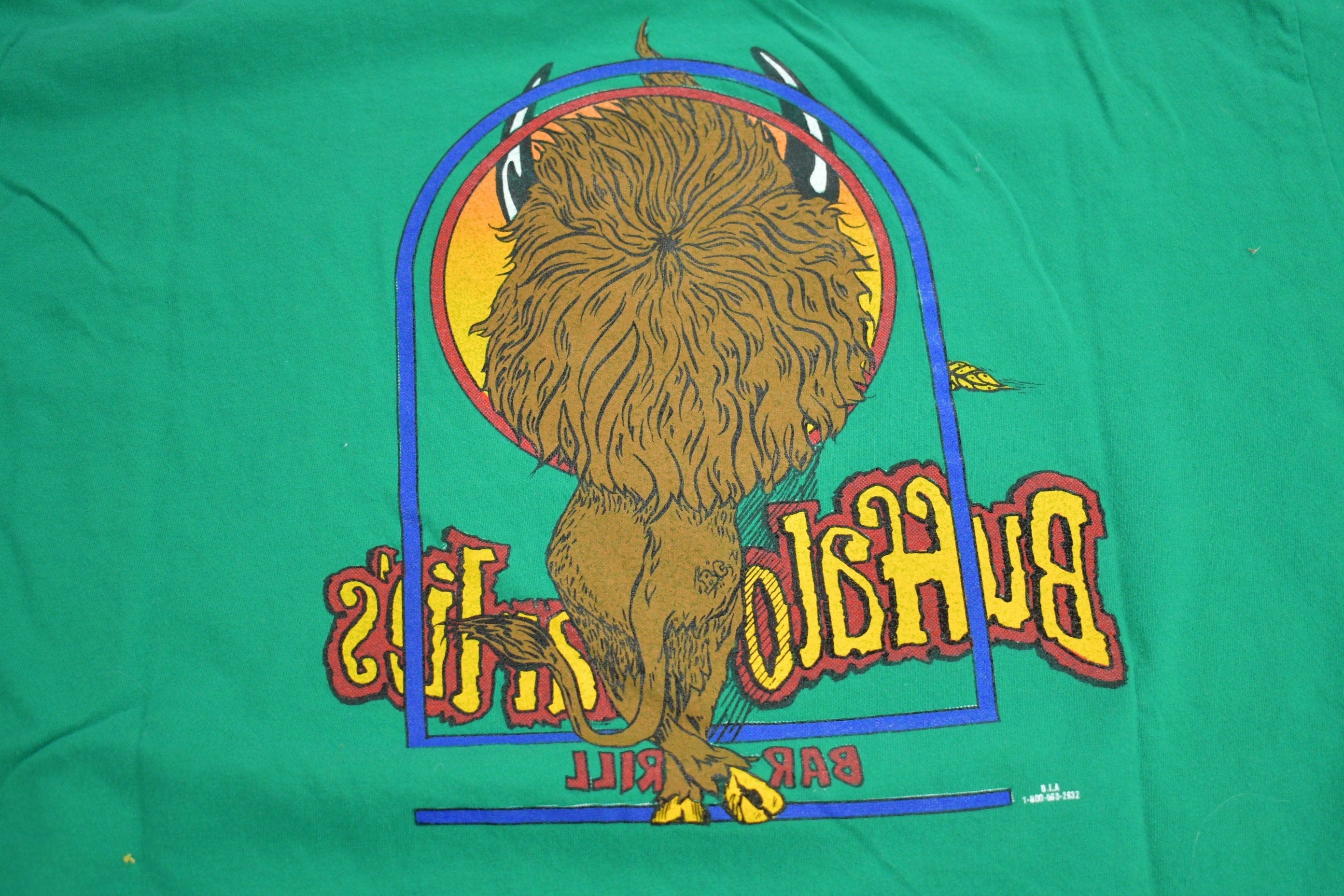 Vintage 1990s Buffalo Charlies Bar & Grill Graphic T Shirt Men's XL - Image 4