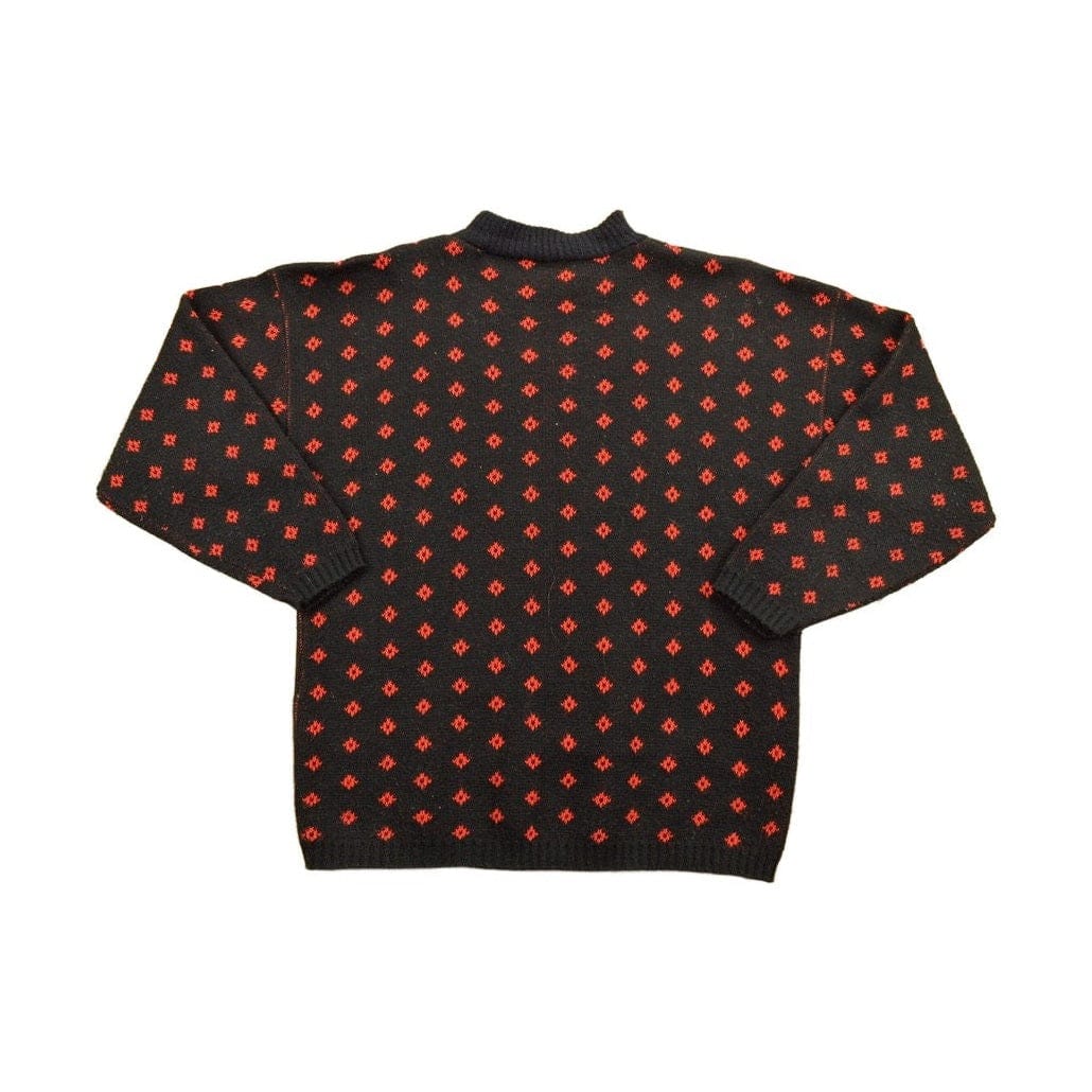 Vintage 1990s Burlington Knit Sweater Men's Medium - Image 2