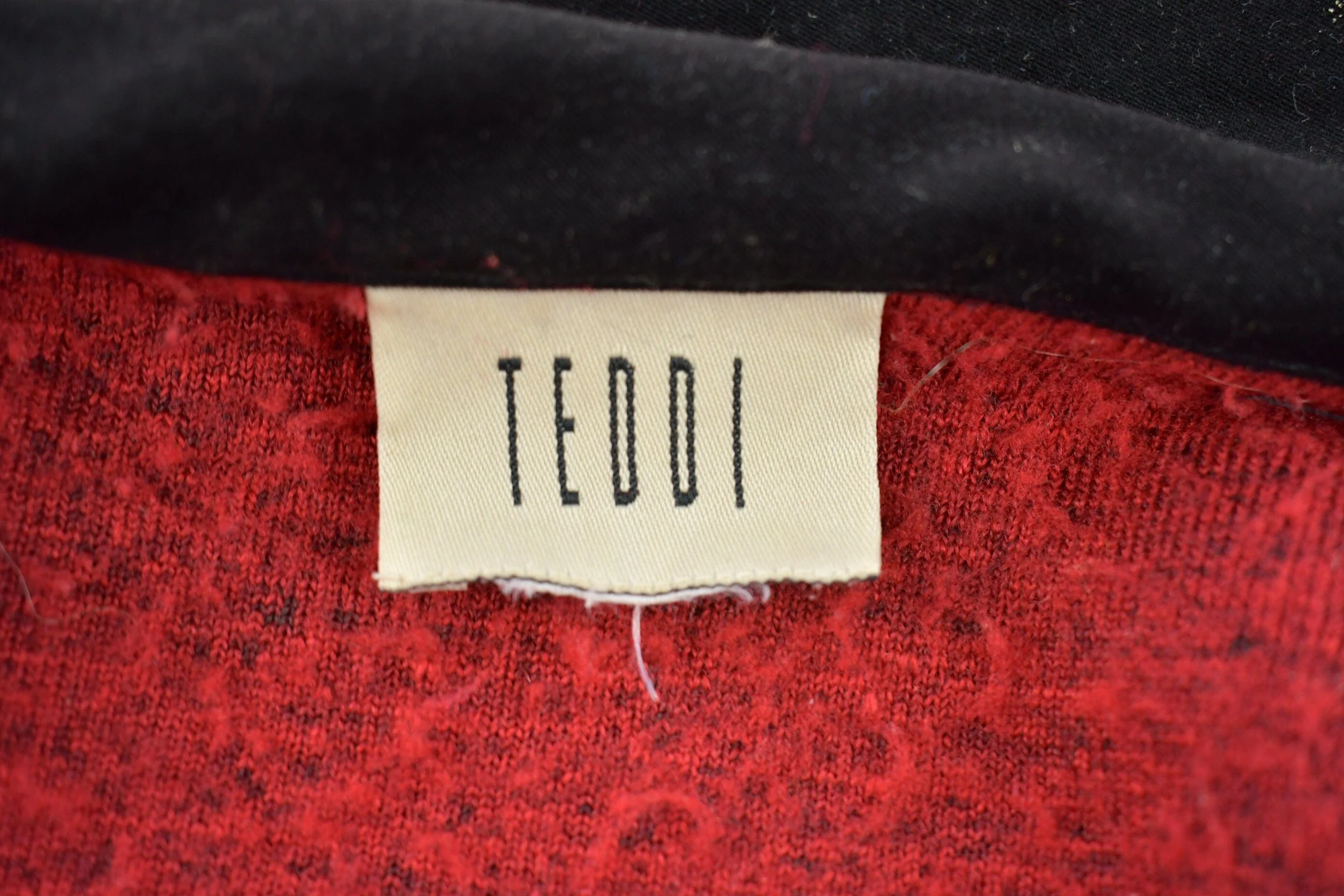 Vintage 1990s Button Up Red Fleece Sweater Men's 2XL - Image 4