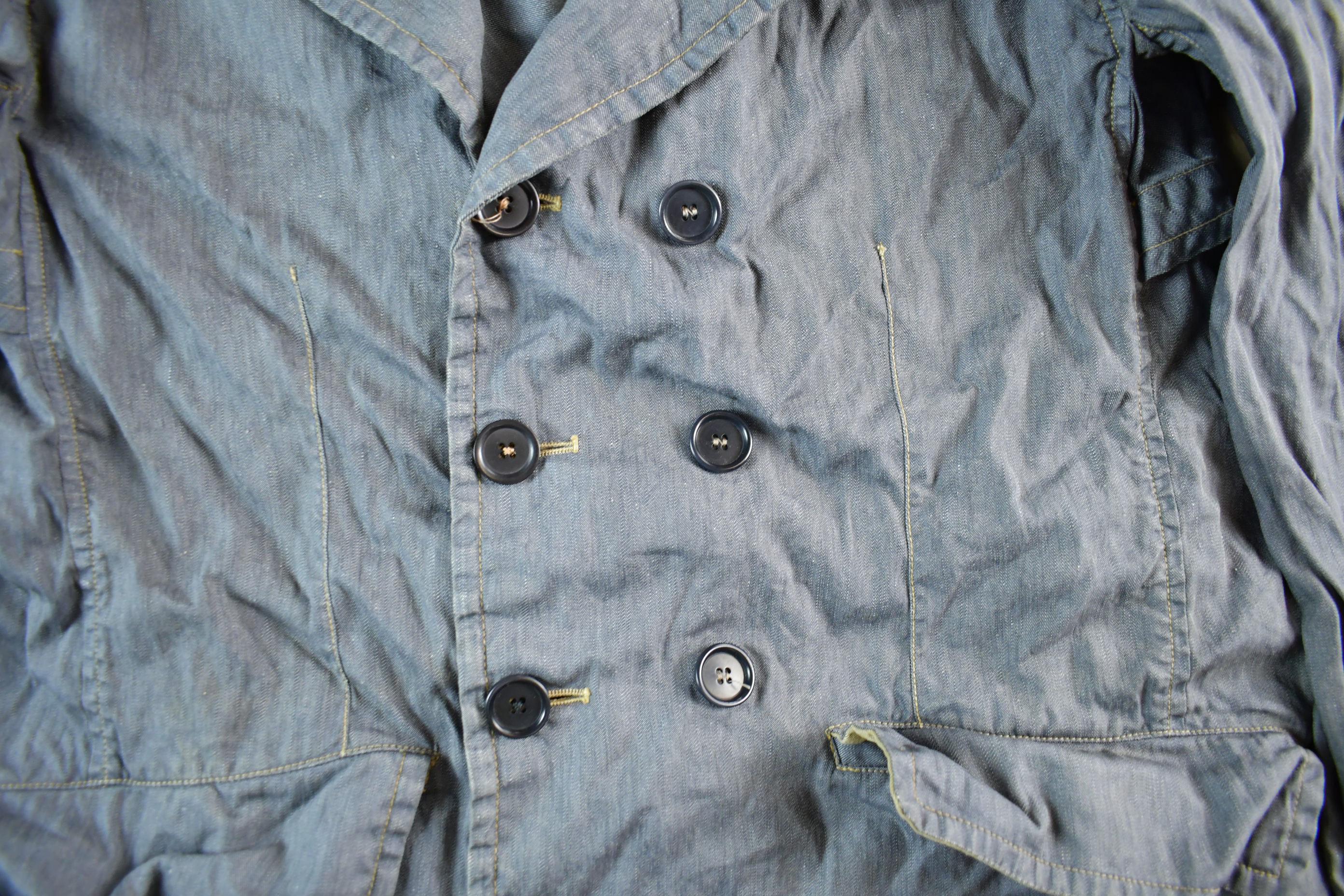Vintage 1990s C.P. Company Overcoat Jacket Men's Medium - Image 3