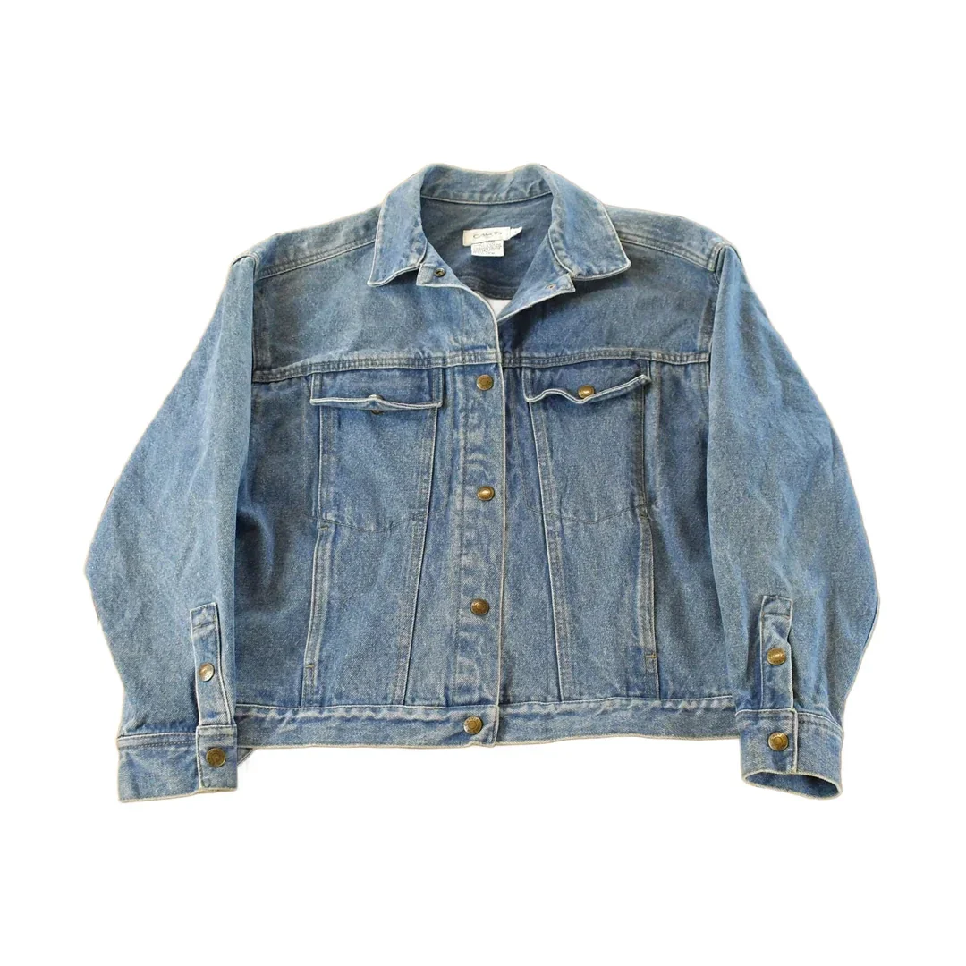 Vintage 1990s Calvin Klein Denim Jean Jacket Women's Medium