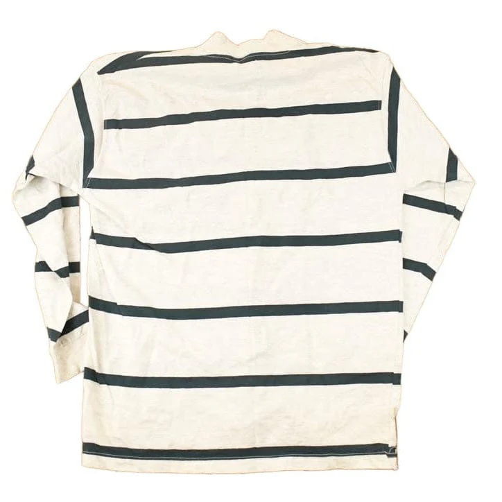 Vintage 1990s Calvin Klein Striped Crewneck Shirt Women's L - Image 2