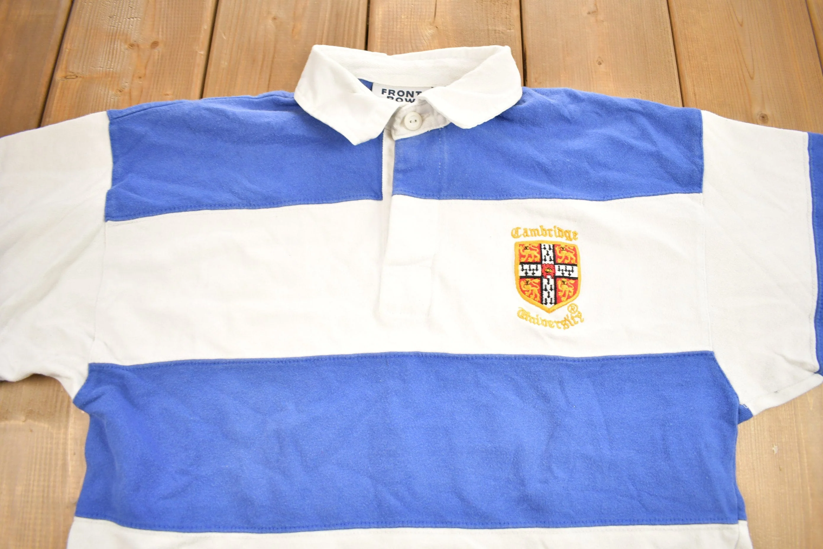 Vintage 1990s Cambridge University Collegiate Ruby Sweater Men's MMen's Medium - Image 3