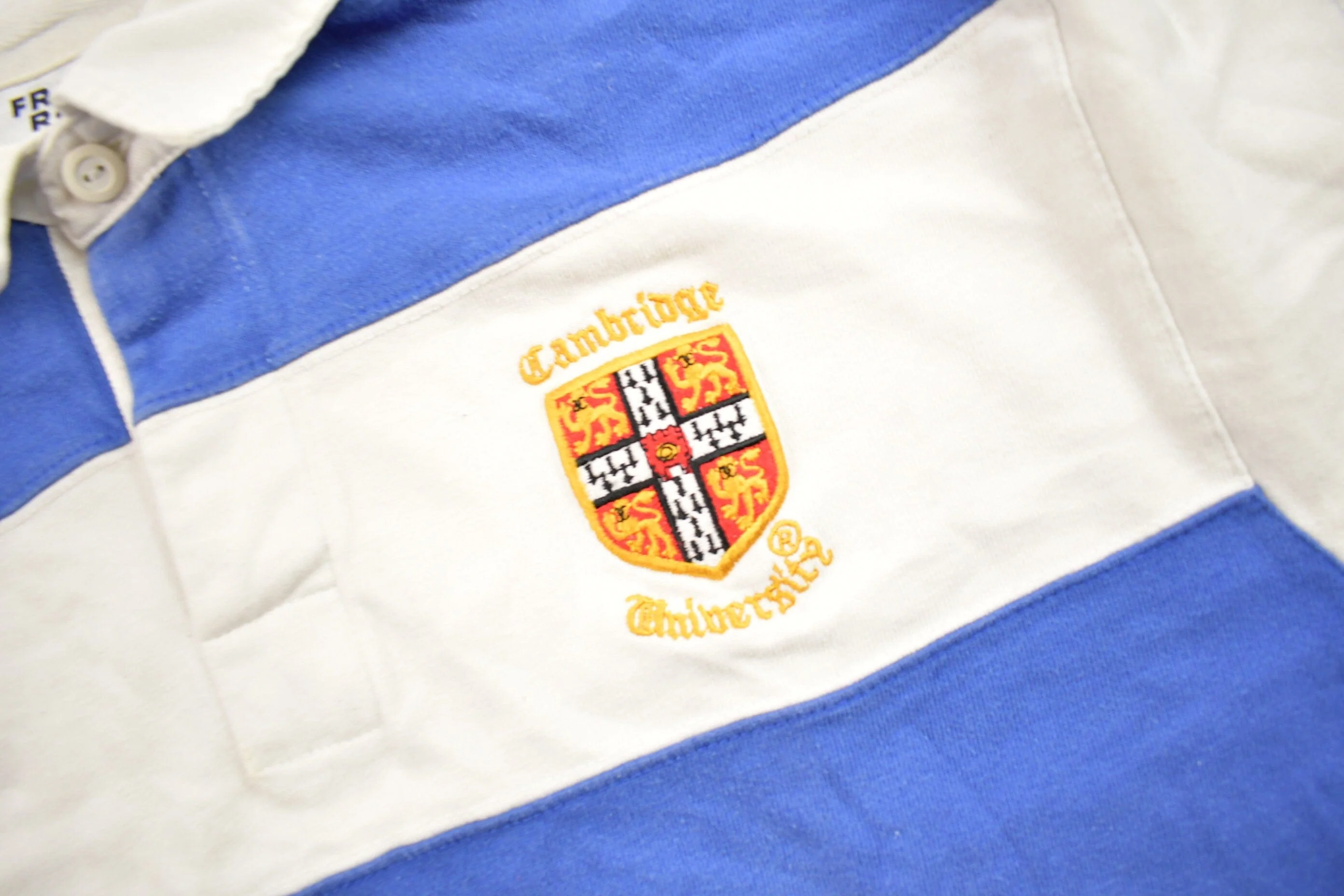 Vintage 1990s Cambridge University Collegiate Ruby Sweater Men's MMen's Medium - Image 4