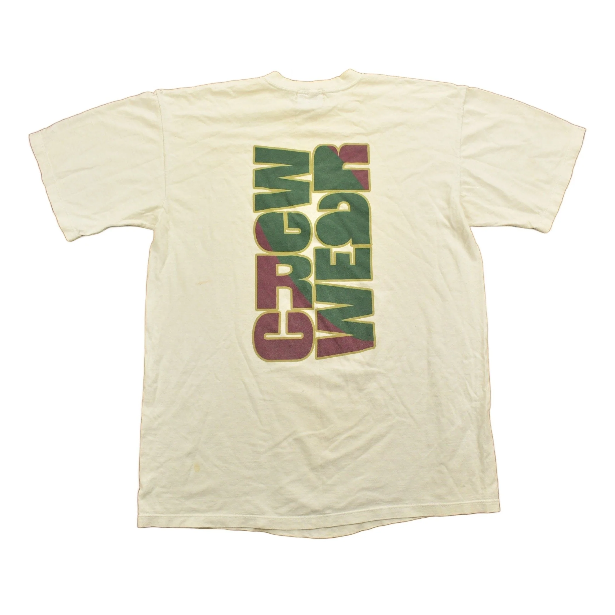 Vintage 1990s Campus Crew Wear University Collegiate T-Shirt Men's XL - Image 2
